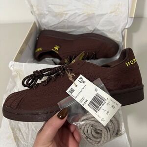 Adidas Pharrell Williams PW Superstar PK Auburn Brown Womens 8 Kids 6.5 Youth